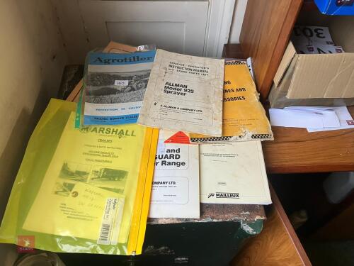 QTY OF VARIOUS MANUALS (24)