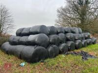 40 ROUND BALES OF 2025 SILAGE - BIDS PER BALE - 2