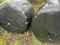 10 ROUND BALES OF 2025 SILAGE - BIDS PER BALE - 8