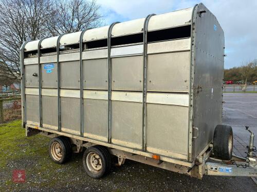 IFOR WILLIAMS 12' LIVESTOCK TRAILER