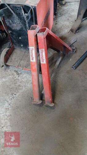 PAIR OF TEAGLE A FRAME RECEIVERS