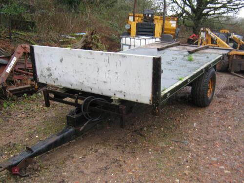13' X 7' 2 WHEEL HAY TRAILER