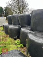 28 ROUND BALES OF 1ST CUT 2025 SILAGE - BIDS PER BALE