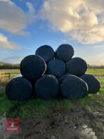 50 ROUND BALES OF 2025 HAYLAGE - BIDS PER BALE