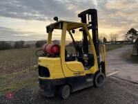 HYSTER 3T GAS FORKLIFT - 8