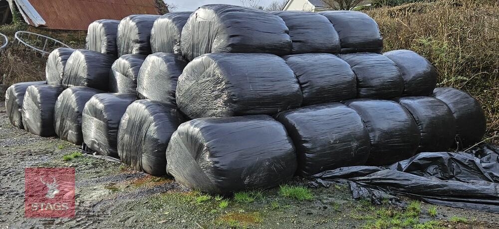 70 ROUND BALES OF 2025 SILAGE - BIDS PER BALE