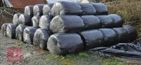 70 ROUND BALES OF 2025 SILAGE - BIDS PER BALE