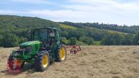 70 ROUND BALES OF 1ST CUT 2025 HAY - BIDS PER BALE - 4