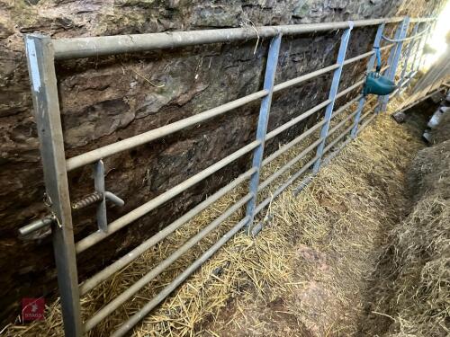 14' GALVANISED YARD GATE (110)