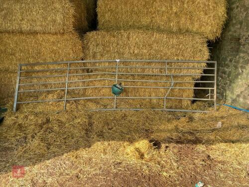 14' GALVANISED YARD GATE (108)