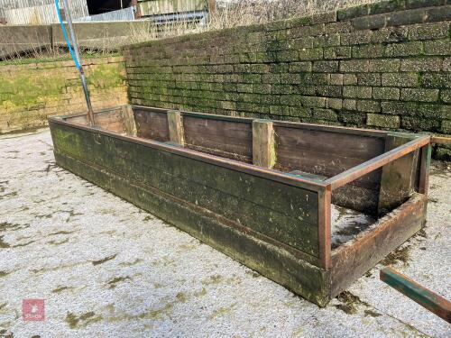 16' 2'' LONG CATTLE YARD FEEDER (93)