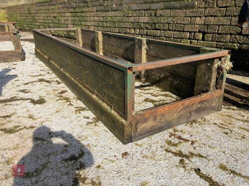 16' 2'' LONG CATTLE YARD FEEDER (91)