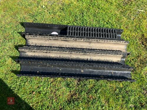 4 ACO DRAIN CHANNELS (80)