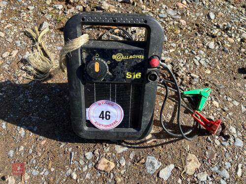 GALLAGHER S16 ELECTRIC FENCE UNIT (46)