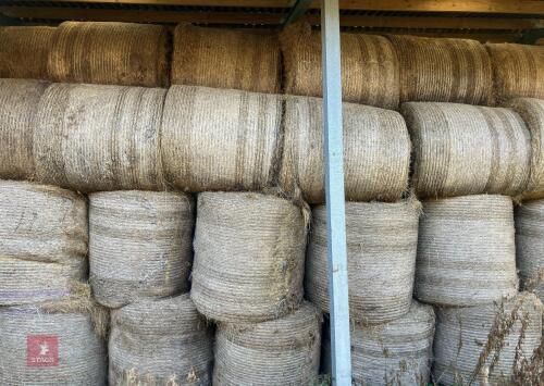 36 ROUND BALES OF 2024 HAY - BIDS PER BALE