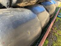 23 WRAPPED ROUND BALES OF 2024 HAYLAGE - BIDS PER BALE - 4