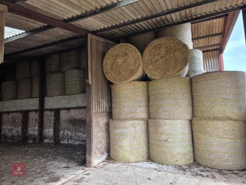 60 ROUND BALES OF 2025 HAY - BIDS PER BALE