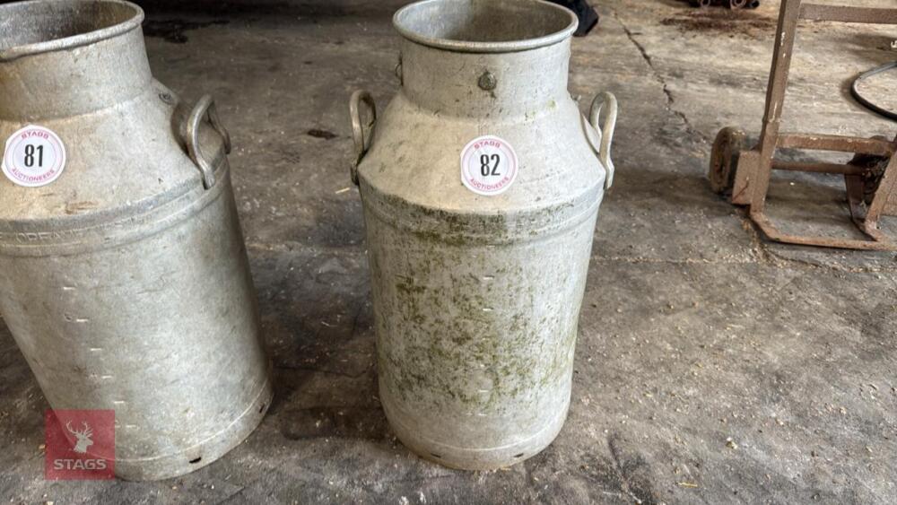 ALUMINIUM MILK CHURN