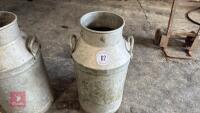 ALUMINIUM MILK CHURN - 2