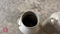 ALUMINIUM MILK CHURN - 10