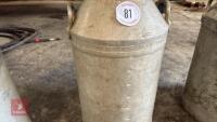 ALUMINIUM MILK CHURN - 3