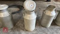ALUMINIUM MILK CHURN