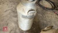 ALUMINIUM MILK CHURN - 7