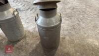 ALUMINIUM MILK CHURN - 7