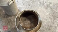 ALUMINIUM MILK CHURN - 11