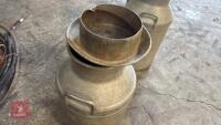 ALUMINIUM MILK CHURN - 12