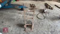 SET OF METAL SACK TRUCKS