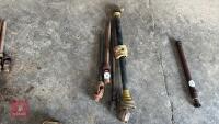 4 PTO'S WITH SHAFTS