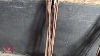 13 METAL 'H' STAKES - 10
