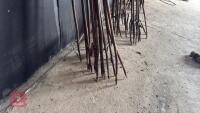 13 METAL 'H' STAKES - 13
