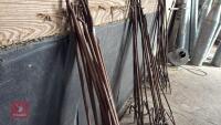 13 METAL 'H' STAKES - 17