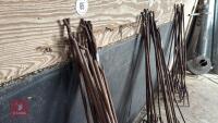 13 METAL 'H' STAKES - 18