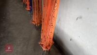 12 PLASTIC ELECTRIC FENCE STAKES - 14