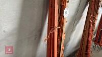 12 PLASTIC ELECTRIC FENCE STAKES - 10