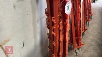 12 PLASTIC ELECTRIC FENCE STAKES - 10