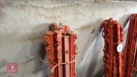 12 PLASTIC ELECTRIC FENCE STAKES - 8