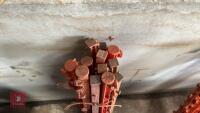 12 PLASTIC ELECTRIC FENCE STAKES - 9