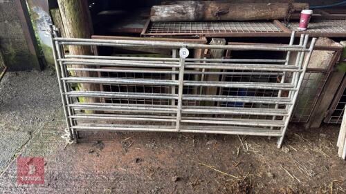 4 GALV 6' SHEEP HURDLES