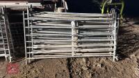 8 GALV 6' SHEEP HURDLES - 21