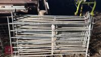 8 GALV 6' SHEEP HURDLES - 22