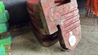 7 FRONT TRACTOR WIEGHTS - 3