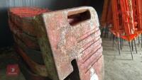7 FRONT TRACTOR WIEGHTS - 6