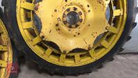 2 JOHN DEERE ROW CROP WHEELS - 5