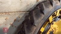 2 JOHN DEERE ROW CROP WHEELS - 8
