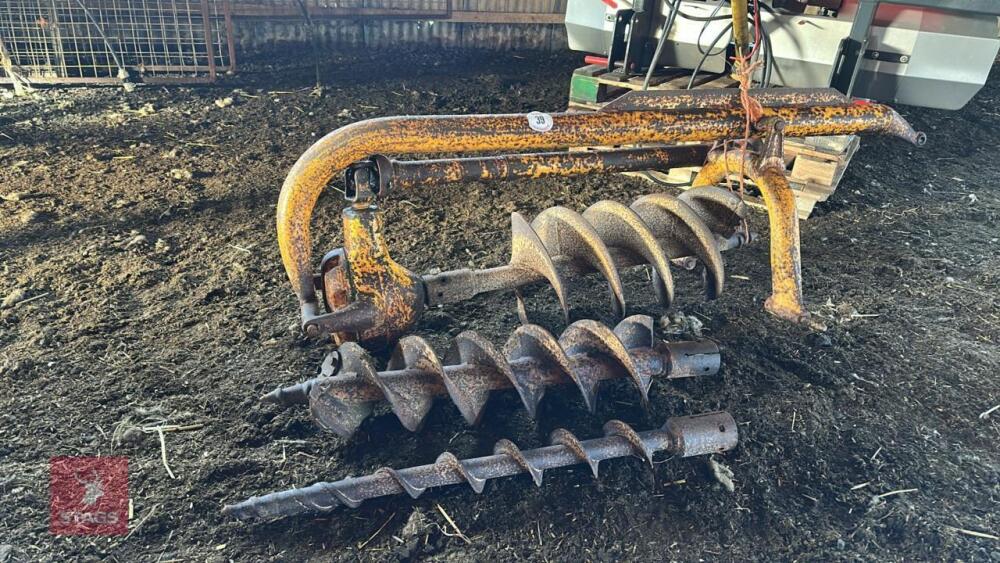 PTO DRIVEN POST HOLE AUGER