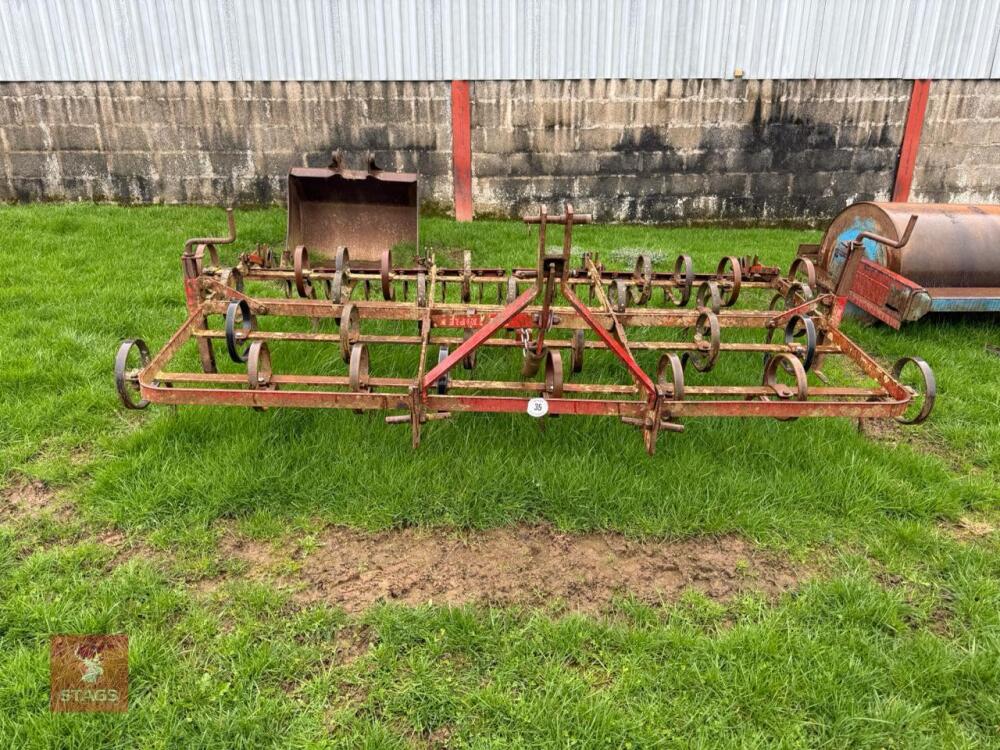 9' TRIPLE K SPRING TINE CULTIVATOR